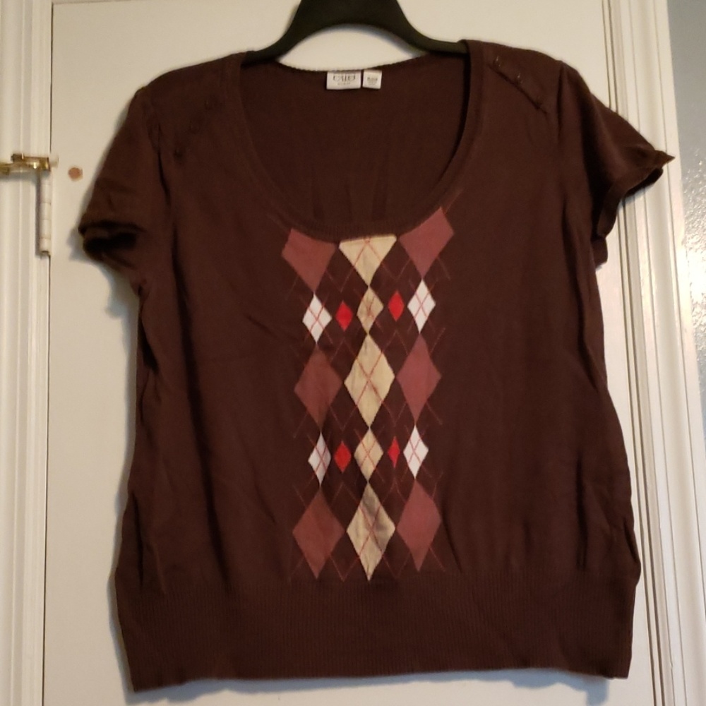 Light weight Short Sleeved Sweater Size18/20W